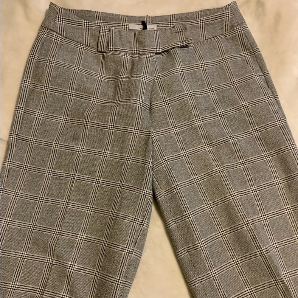 More & More plaid pants